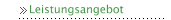 Leistungsangebot